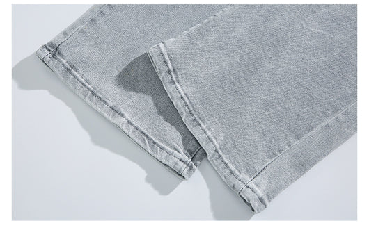 Jeans Casuales Hombre Lavado Americano Gris Bruma - Image 10
