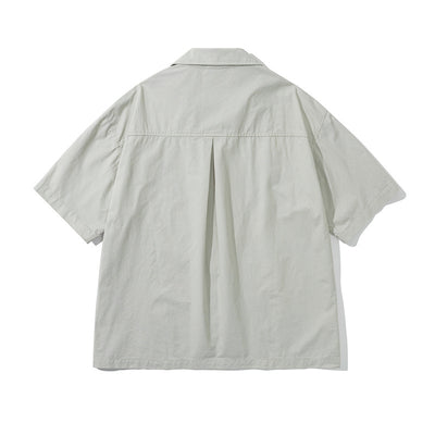 Camisa Cargo Retro con Bordados Divertidos - Estilo Casual de Verano - Image 13