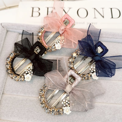Pasador de Mariposa con Malla de Encaje - Accesorio de Cabello Elegante Metal - Image 13