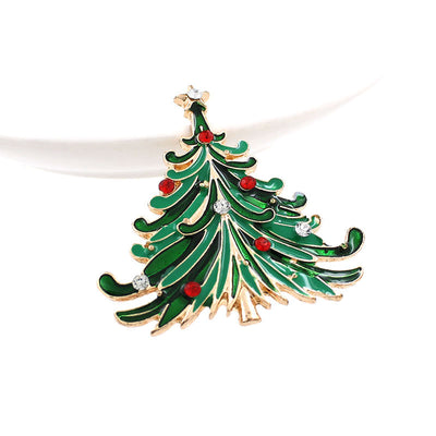 Broche Navideño Árbol de Navidad para Mujer y Niña - Image 5