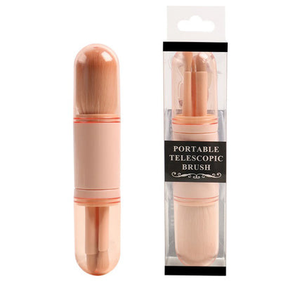 Set de 4 Brochas de Maquillaje Retráctiles Todo en Uno