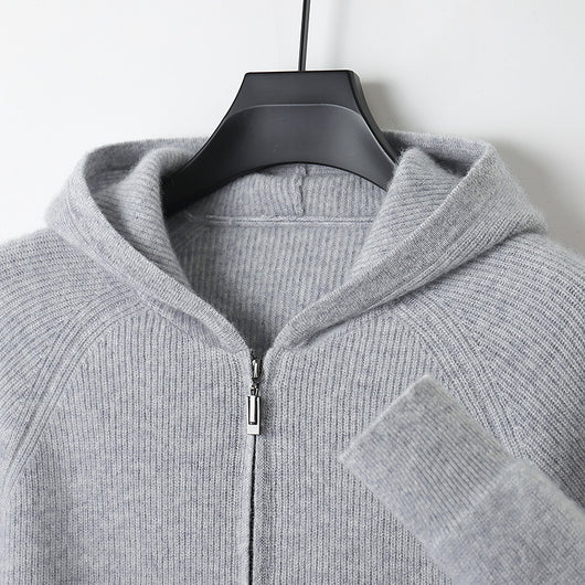 Chaqueta de Punto Suelta y Cálida para Hombre - Image 21