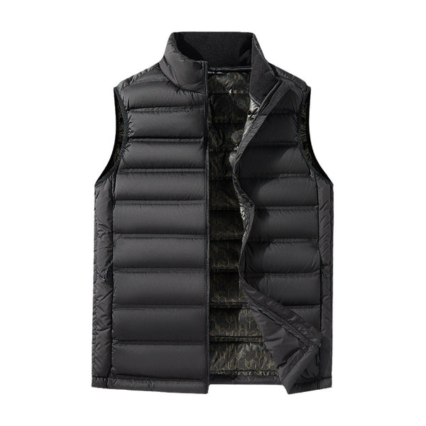 Chaleco Térmico Talla Grande con Cuello Alto y Grafeno