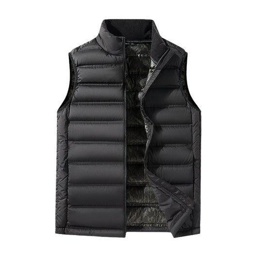 Chaleco Térmico Talla Grande con Cuello Alto y Grafeno