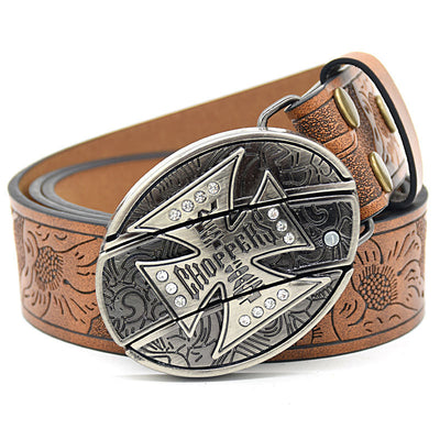 Cinturón de Cuero con Grabado Personalizado y Hebilla Suave - Image 11