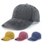 Gorra de Mezclilla Vintage con Visera Curva - Protección Solar Retro