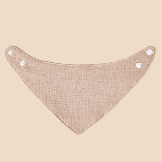 Babero Triangular de Algodón Puro para Bebé - Absorbente y Suave - Image 2