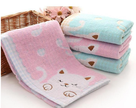 Toalla de Mano Gatito Adorable de Algodón - Image 3