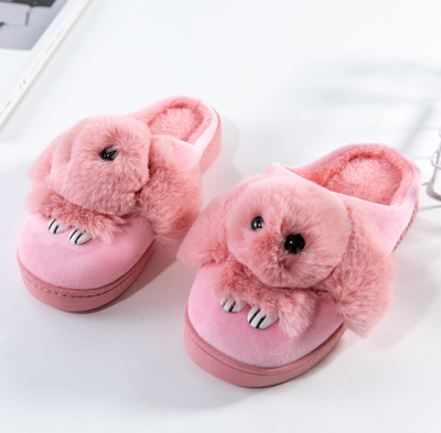 Pantuflas de Conejo Cálidas para Mujer - Diseño Infantil en Algodón Resistente - Image 6