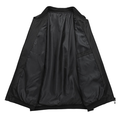 Abrigo Casual de Hombre Liso para Primavera y Otoño - Image 4