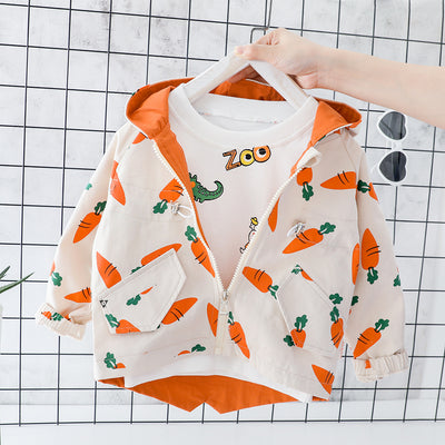 Chaqueta Infantil Estampado Rábano