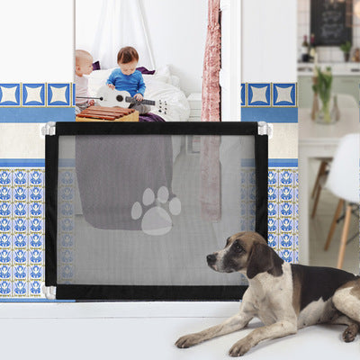 Puerta de Seguridad Retráctil para Mascotas
