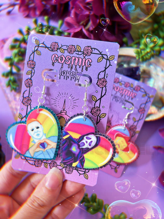 Spooky Lisa Dude Earrings - Tekeno