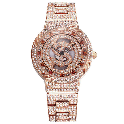 Reloj Giratorio Impermeable Multicolor para Mujer con Movimiento de Cuarzo - Image 11