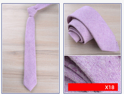 Corbata de Lana para Hombre Formal Estilo Inglaterra - Image 17