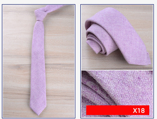 Corbata de Lana para Hombre Formal Estilo Inglaterra - Image 17