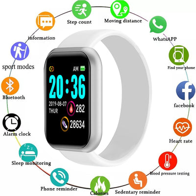 Pulsera Inteligente Y68 Deportiva Bluetooth para Estudiantes - Image 7