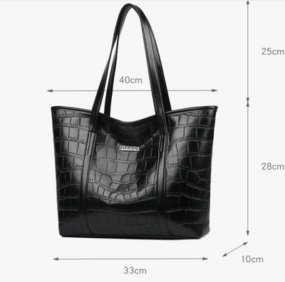 Bolso de Cuero Vintage de Gran Capacidad para Mujer - Image 17