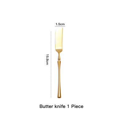 Juego de 4 Piezas de Cubertería de Acero Inoxidable para Carnes - Image 19