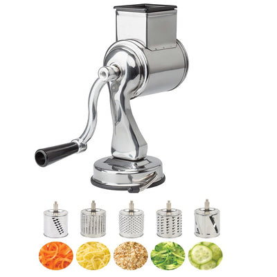 Rallador Giratorio Multifuncional de Acero Inoxidable para Queso y Verduras - Image 5