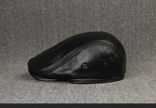 Boina de Cuero Genuino con Protección Solar - Estilo y Comodidad - Image 6