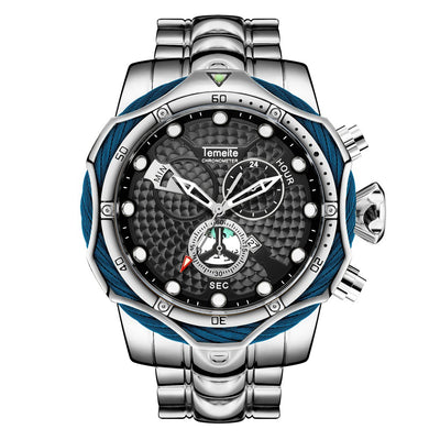 Reloj de Acero Inoxidable para Hombre con Movimiento de Cuarzo - Image 10