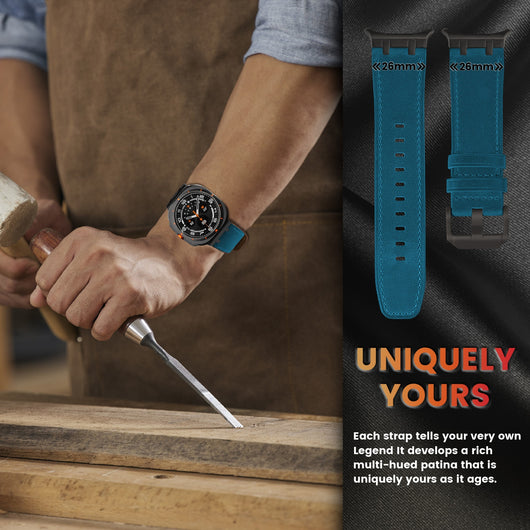 Correa de Reloj Cuero Crazy Horse Premium con Cabezal Acero Inoxidable - Image 36