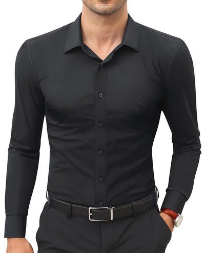 Camisa de Trabajo Slim Fit Clásica de Calidad Europea - Image 7
