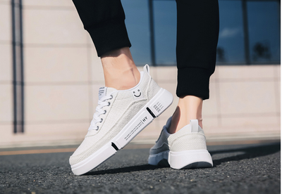 Zapatos Casuales Salvajes para Hombre en Lino y Lona - Image 8