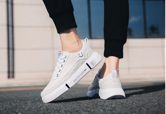 Zapatos Casuales Salvajes para Hombre en Lino y Lona - Image 8