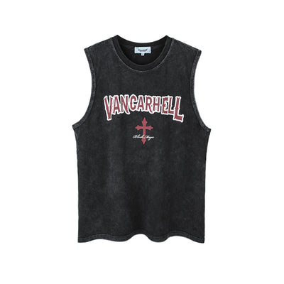 Camiseta Sin Mangas Estilo Desgastado para Hombre - Image 17