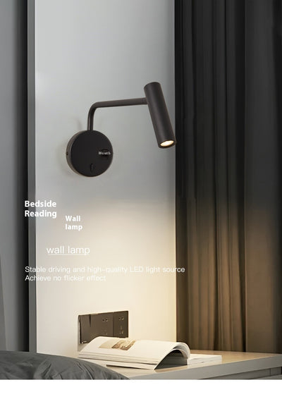 Lámpara de Pared Minimalista para Lectura con Brazo Articulado - Image 8