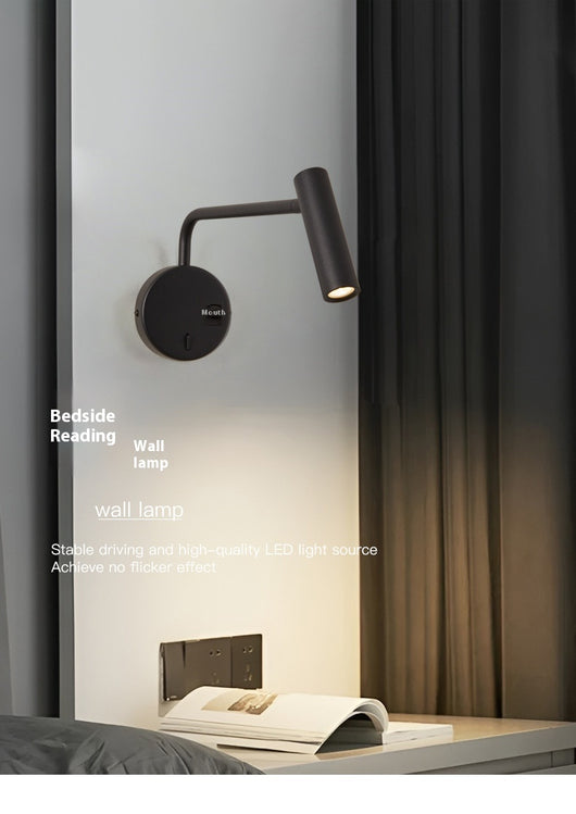Lámpara de Pared Minimalista para Lectura con Brazo Articulado - Image 8