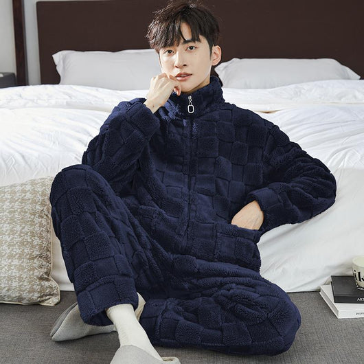Cardigan Térmico de Forro Polar Grueso para Otoño e Invierno - Image 10