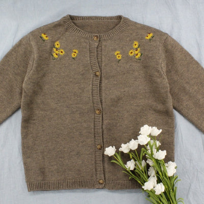 Cardigan Tejido Elegante para Niñas - Image 4
