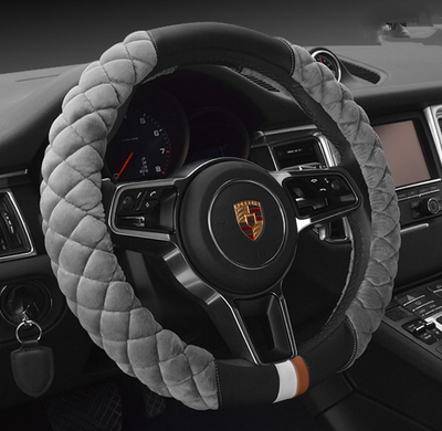Funda Cálida para Volante de Auto con Diseño de Patitas - 38cm Protector Peluche - Image 3