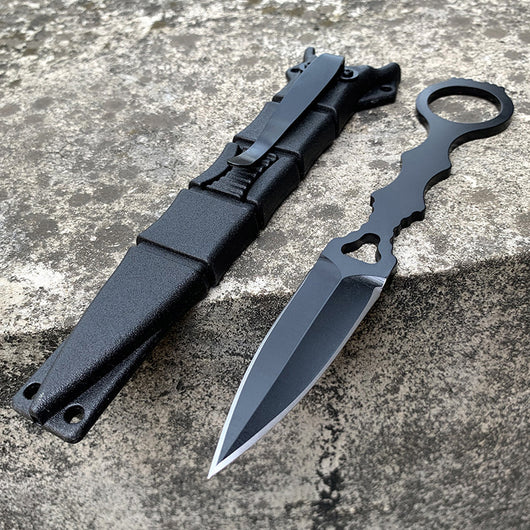 Cuchillo de Supervivencia Táctico de Hoja Recta - Defensa y Resistencia Extrema - Image 7