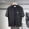 Camiseta Hombre Patchwork Cuello Redondo Manga Corta