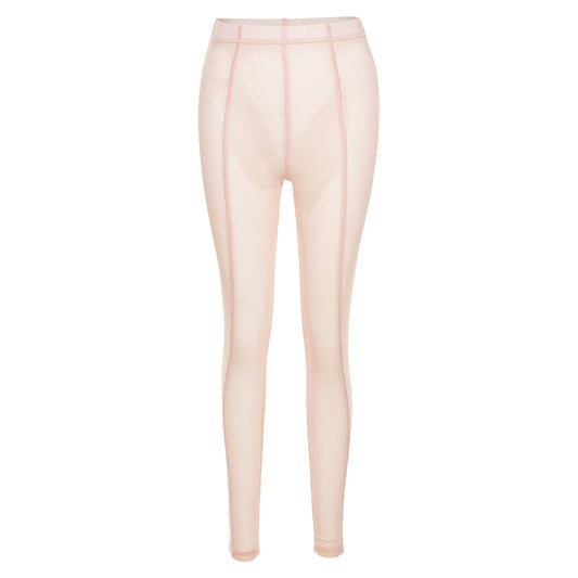 Leggings Deportivos Ajustados de Cintura Alta Transpirables