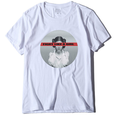 Camiseta Feminista Casual Estampada de Manga Corta para Verano - Image 6