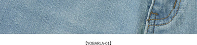 Jeans Skinny Talle Alto Stretch Talla Grande en Tonos Claros - Image 13