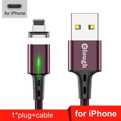 Cable Magnético 3 en 1 Trenzado Compatible con Apple - Image 22