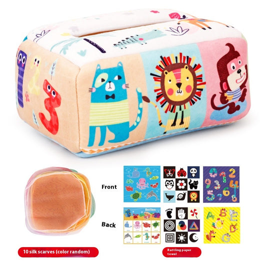 Caja de Juguete con Cordón de Tela para Papel Secante Infantil - Image 9