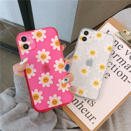 Funda iPhone 11 con Diseño Margarita Sonriente Fluorescente - Image 8