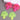 Acrylic Fluorescent Small Mushroom Earrings