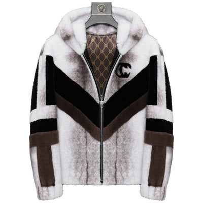 Chaqueta Impermeable con Capucha de Cuero Sintético Premium - Image 5