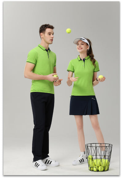 Camiseta de Algodón con Bordado en Solapa - Image 14