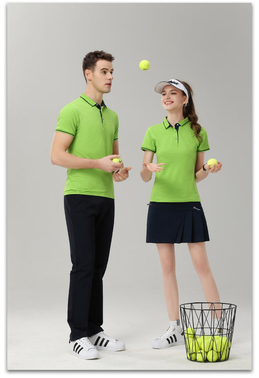 Camiseta de Algodón con Bordado en Solapa - Image 14