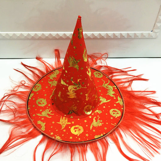 Sombrero de Bruja Calabaza para Halloween - Disfraz Mago y Mascarada - Image 5