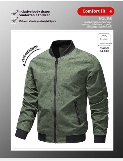 Chaqueta Casual para Hombre Primavera Otoño - Diseño Moderno con Bolsillos - Image 18
